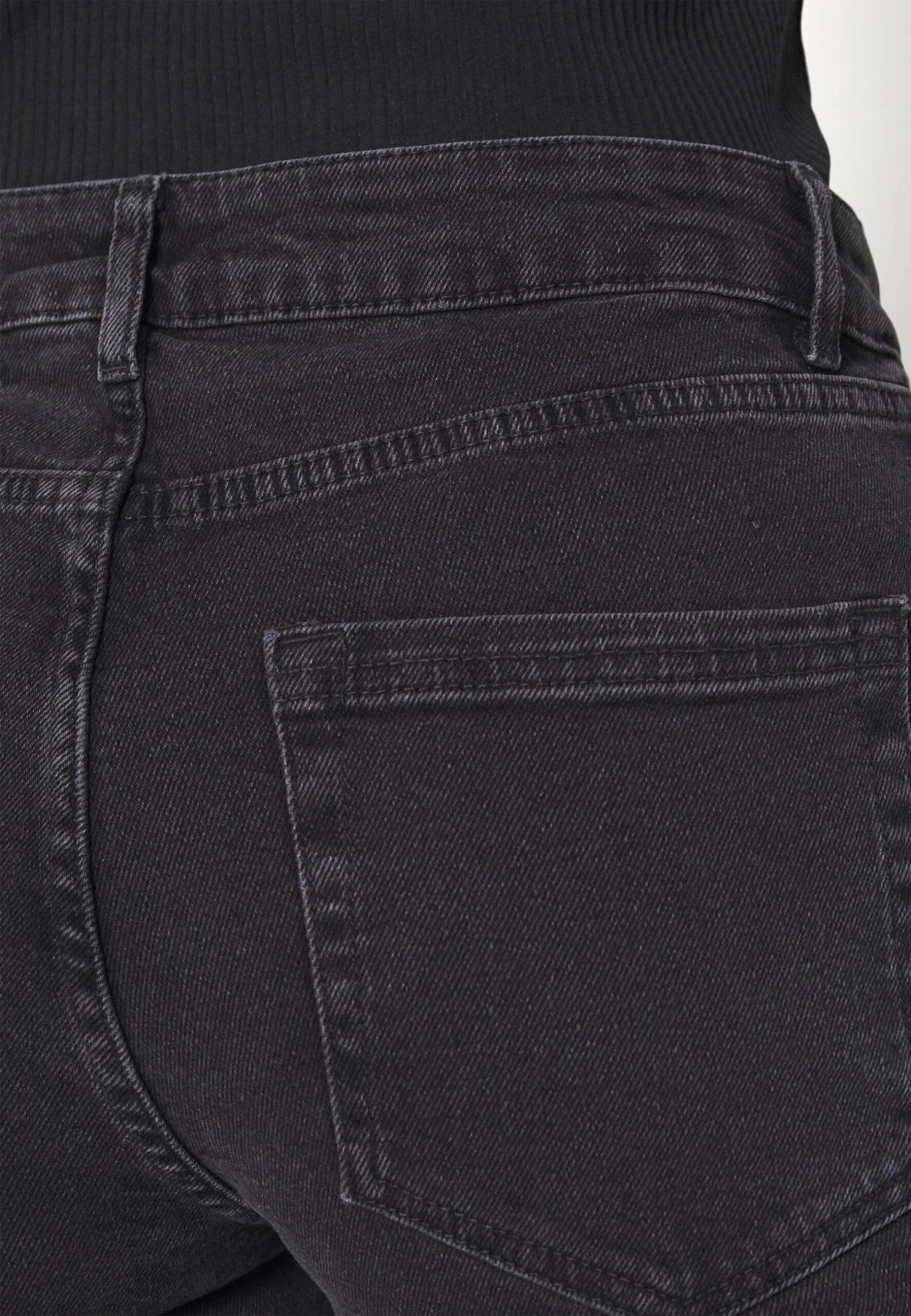 Flared Jeans - Black Denim 6 Flared Jeans - Black Denim - Afbeelding 6