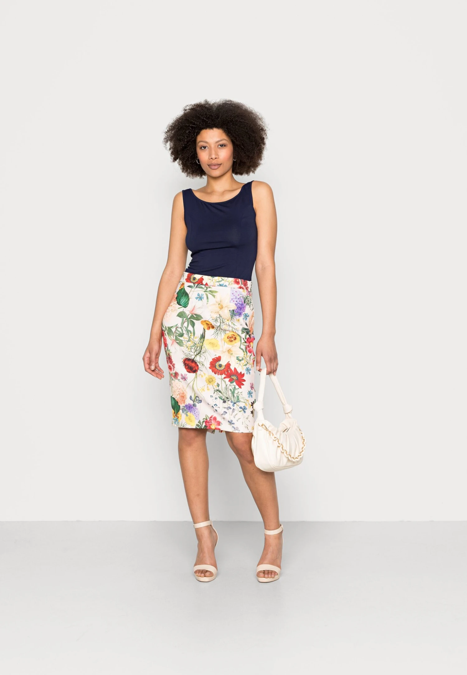 Anna Field Kokerrok - Light Pink/Multi-Coloured 2 Anna Field Kokerrok - Light Pink/Multi-Coloured - Afbeelding 2