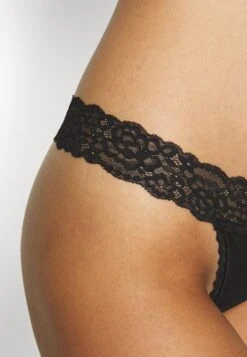 Anna Field 10Pp Cotton And Lace Thong - String - Black -Fashionista Verkoop 1e3643c56d2f40289953e14d52bb3ace scaled