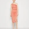 Wal G Wedding Marina Button Dress - Cocktailjurk - Pink