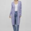 Vila Viril Long Cardigan - Vest - Sweet Lavender