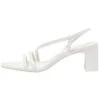 PULL & BEAR Absatz Mit Gekreuzten Riemen - Sandalen - White