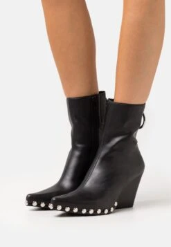 Jeffrey Campbell Walton - Cowboy-/Bikerlaarsjes - Black