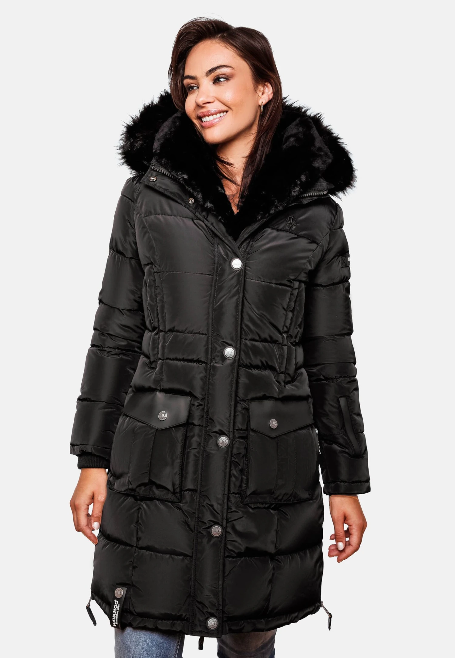Navahoo Sinja - Winterjas - Black 1 Navahoo Sinja - Winterjas - Black