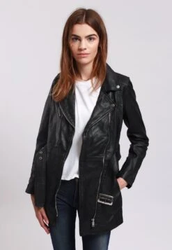 Lee Cooper Beatriz - Leren Jas - Black