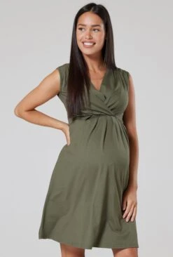 Happy Mama Jurk - Khaki -Fashionista Verkoop 48bab7b36fc54ee7859c41892ec524e7 scaled