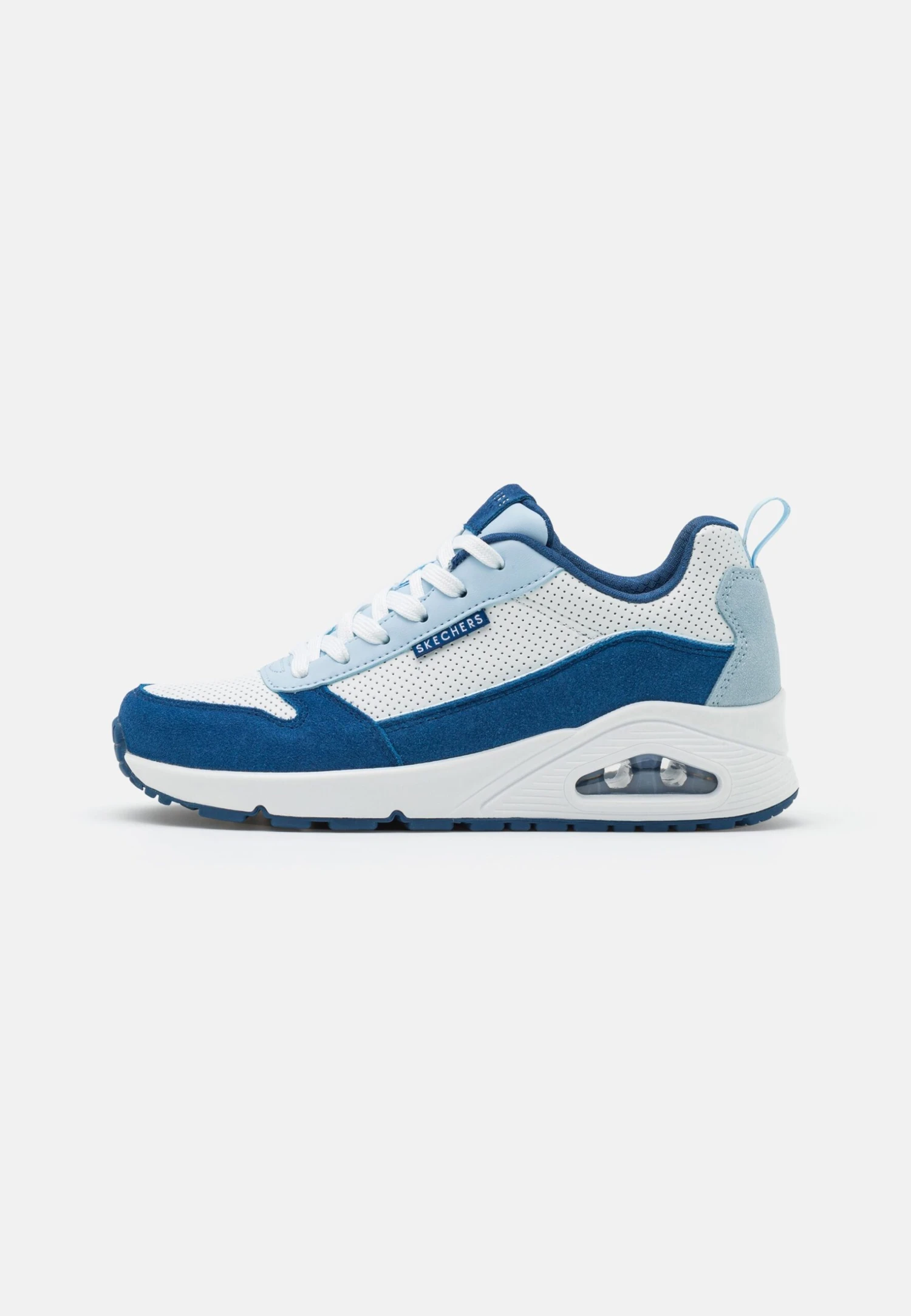Uno - Sneakers Laag - Blue/White 2 Uno - Sneakers Laag - Blue/White - Afbeelding 2
