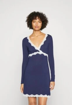 Anna Field Nachtjapon - Dark Blue