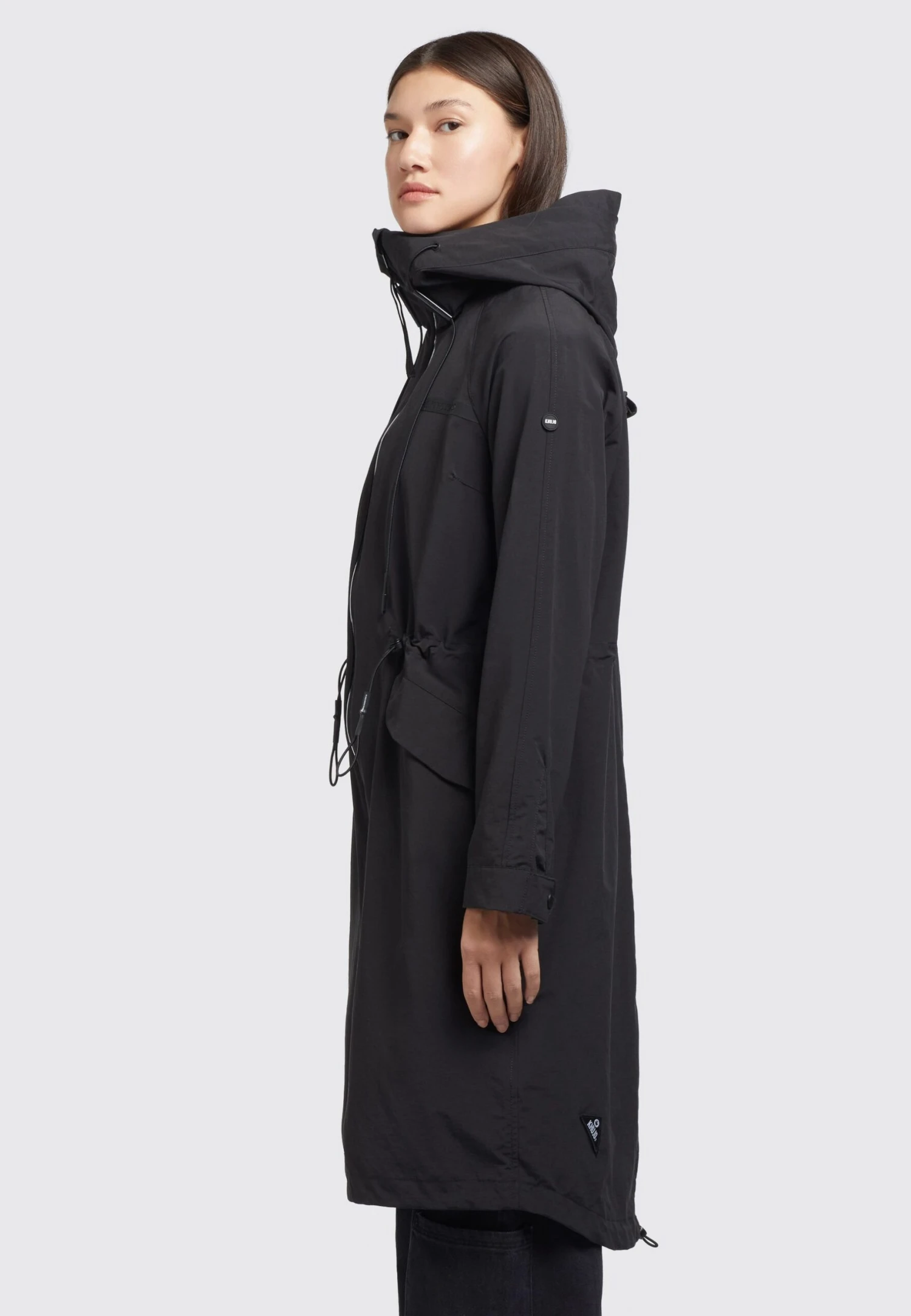 Khujo Marnia - Regenjas - Schwarz 4 Khujo Marnia - Regenjas - Schwarz - Afbeelding 4