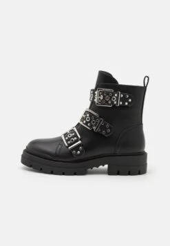 Guess Obian - Cowboy-/Bikerlaarsjes - Black