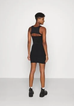 Even&Odd Basic Mini Ribbed Skirt - Kokerrok - Black -Fashionista Verkoop 65cb68f6cbb74e00a56ec984a5b74be9 scaled