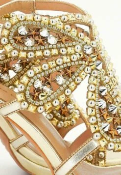 Alma En Pena Burano - Sandalen Met Hoge Hak - Gold -Fashionista Verkoop 76a8b91dcf234219bedb7d68900bb19d