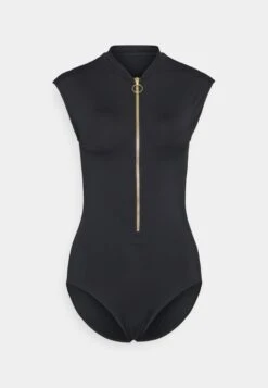 Seafolly Collective Zip Front One Piece - Badpak - Black