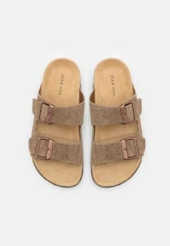 Pier One Leather Unisex - Pantoffels - Stone -Fashionista Verkoop 8a668f54d8c54cffbe49465b492ae069 scaled