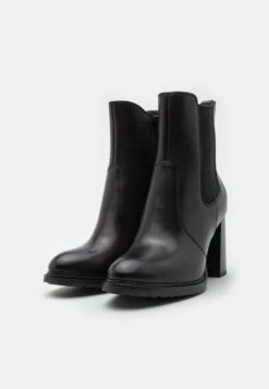 Leather- Enkellaarsjes Met Hoge Hak - Black -Fashionista Verkoop 905be349a0424c6ebaa958778d635f40 scaled