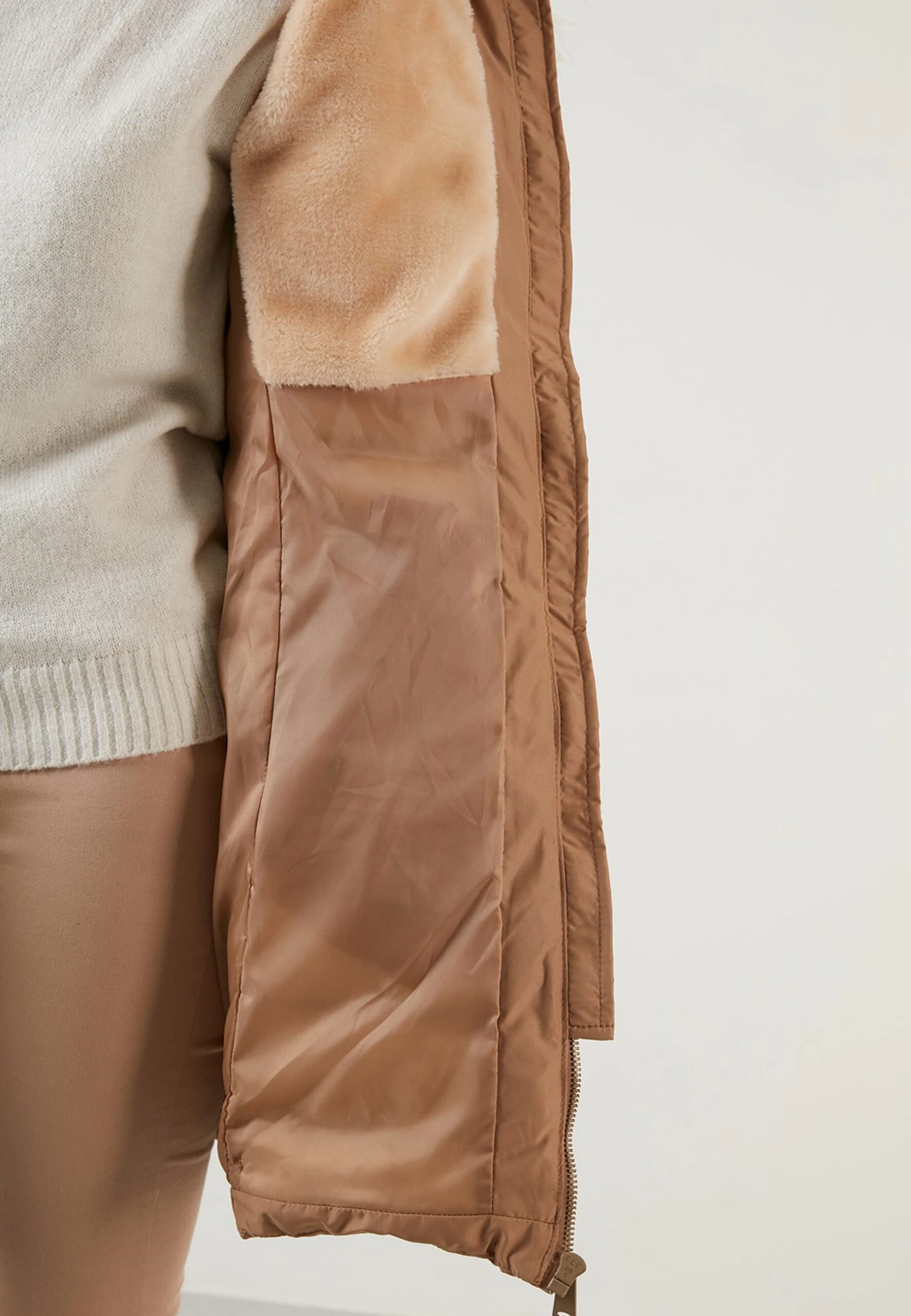 LELA Regular Fit - Winterjas - Camel 5 LELA Regular Fit - Winterjas - Camel - Afbeelding 5