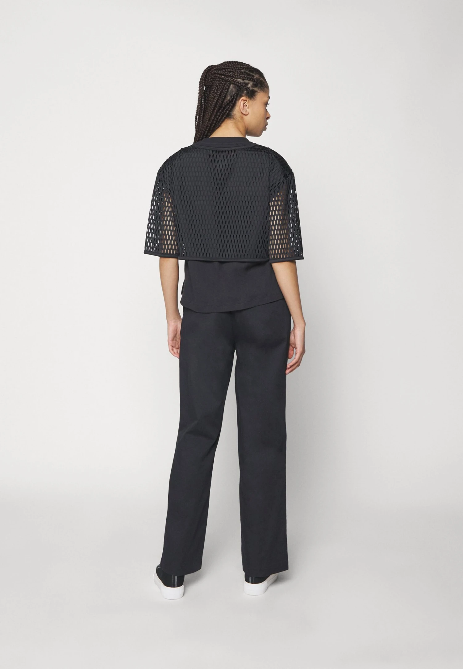 Adidas Originals Big Logo Tee 2 In 1 - T-Shirt Print - Black 7 Adidas Originals Big Logo Tee 2 In 1 - T-Shirt Print - Black - Afbeelding 7