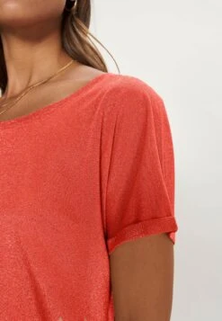 Mos Mosh Kay Tee - T-Shirt Basic - Burnt Ochre -Fashionista Verkoop 9b4e1209f78c49ef8443629c0112700a scaled