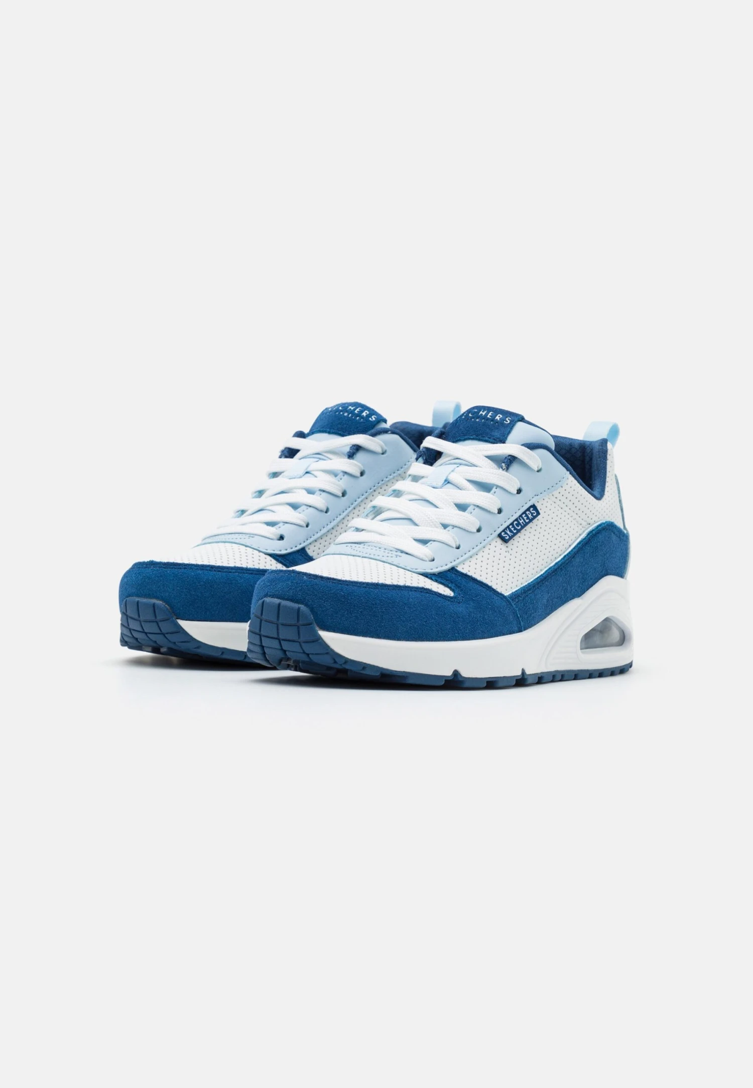 Uno - Sneakers Laag - Blue/White 3 Uno - Sneakers Laag - Blue/White - Afbeelding 3