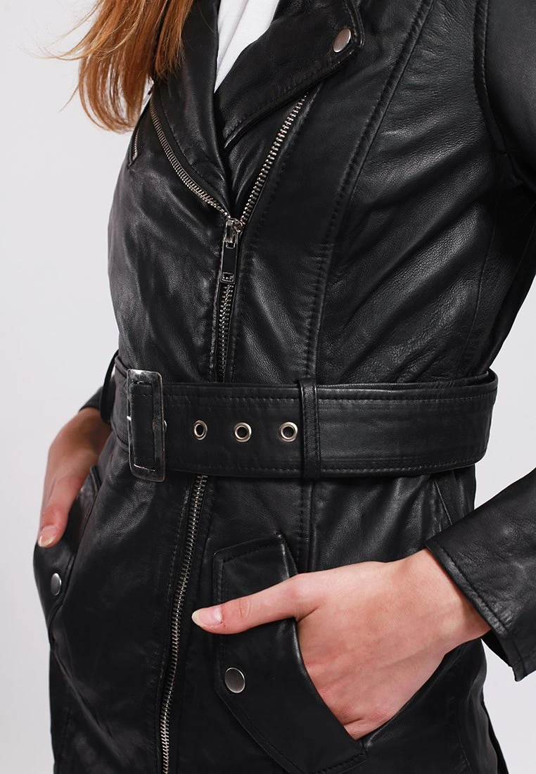 Lee Cooper Beatriz - Leren Jas - Black 5 Lee Cooper Beatriz - Leren Jas - Black - Afbeelding 5