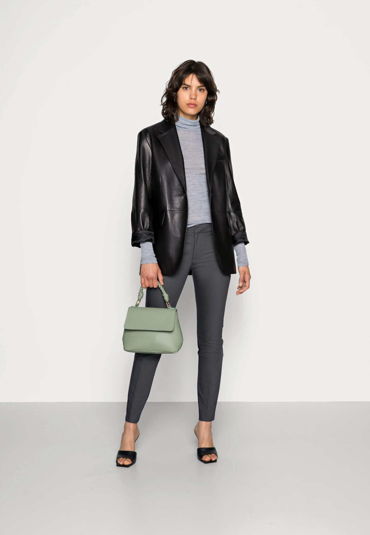 Mos Mosh Abbey Night Pant - Broek - Antracite 2 Mos Mosh Abbey Night Pant - Broek - Antracite - Afbeelding 2