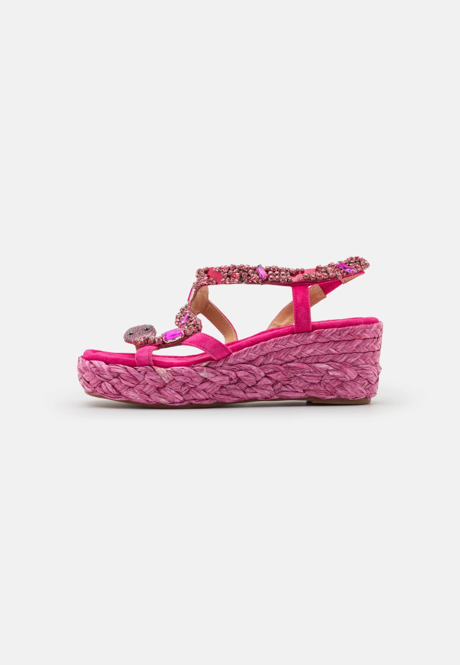 Alma En Pena Sandalen Met Sleehak - Fuxia 2 Alma En Pena Sandalen Met Sleehak - Fuxia - Afbeelding 2