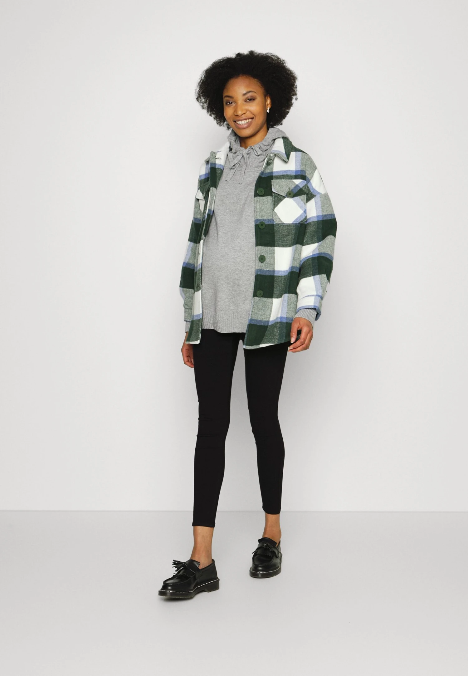 Mamalicious Mllucy - Legging - Black Denim 2 Mamalicious Mllucy - Legging - Black Denim - Afbeelding 2