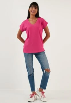 LELA Regular Fit - Blouse - Fuchsia 11 LELA Regular Fit - Blouse - Fuchsia -Fashionista Verkoop c371d8e12a3449b4aedcf56a6a0e868f