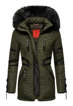 Navahoo Moon - Winterjas - Olive