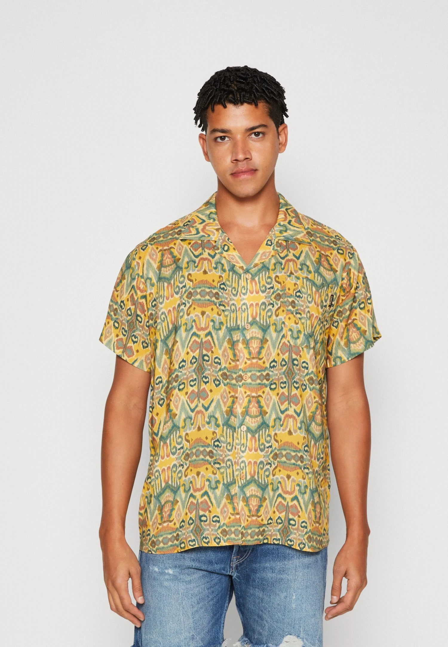 Kaotiko Shirt Jordania Unisex - Overhemdblouse - Mustard 1 Kaotiko Shirt Jordania Unisex - Overhemdblouse - Mustard