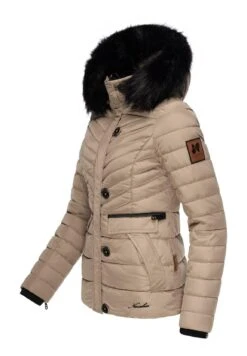 Navahoo Winterjas - Taupe Grey -Fashionista Verkoop d3c8bf1de4de4fb3ad12ee4a56ad75b3