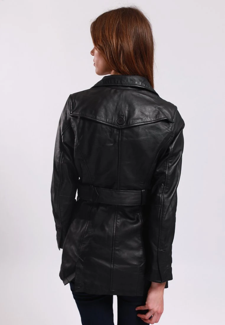 Lee Cooper Beatriz - Leren Jas - Black 3 Lee Cooper Beatriz - Leren Jas - Black - Afbeelding 3