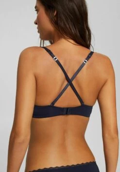 ESPRIT Feminine Sexy Padded Bra - Beugel Bh - Navy -Fashionista Verkoop d57be941399c45ec9761d2cdc82ff068