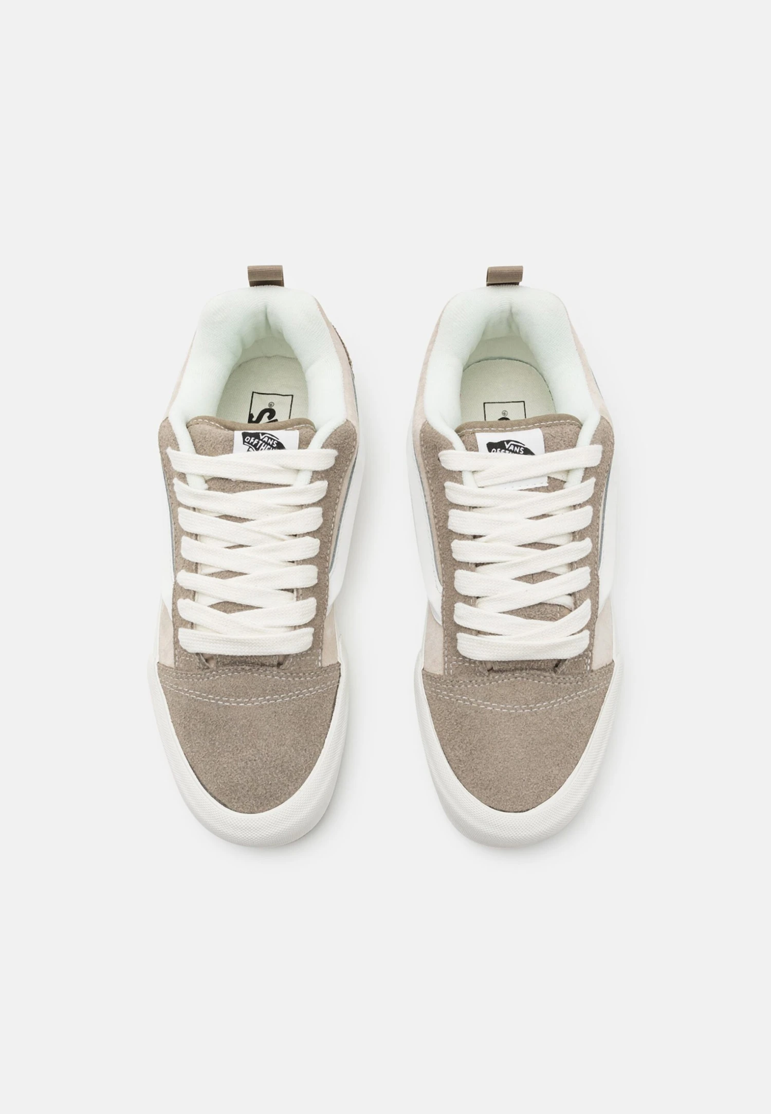 Vans Knu Skool Unisex - Skateschoenen - Beige/Light Brown/White 4 Vans Knu Skool Unisex - Skateschoenen - Beige/Light Brown/White - Afbeelding 4