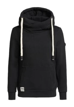 Khujo Rhabea - Hoodie - Schwarz -Fashionista Verkoop dab36ded842544a5a5880cd51556f0ea
