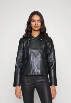 Mos Mosh Cami Leather Jacket - Leren Jas - Black