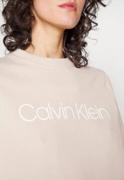 Calvin Klein Core Logo - Sweater - White Clay -Fashionista Verkoop e2fb8b80416444bc975899181f11277c scaled