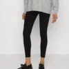 Mamalicious Mllucy - Legging - Black Denim