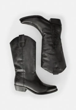 Cowboy-/Bikerlaarzen - Black 10 Cowboy-/Bikerlaarzen - Black -Fashionista Verkoop eaaf4efa934e45a7ab25ef2d4f714c2b