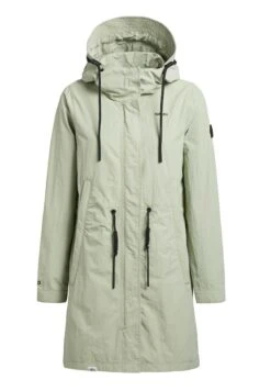 Khujo Adda - Halflange Jas - Blassgrün -Fashionista Verkoop f8b0534217694d07b8d5cd71a0cbd2cd scaled