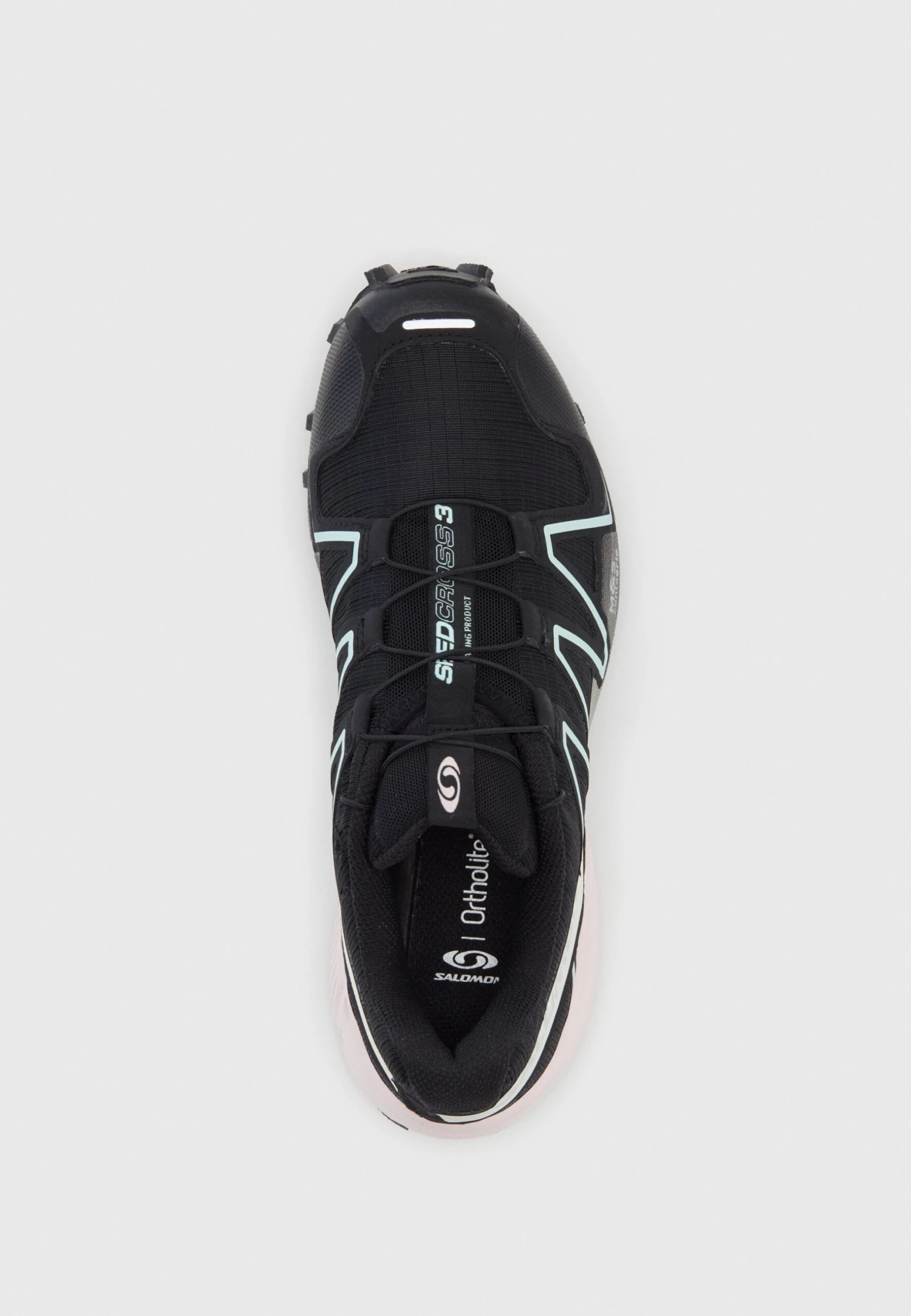 Salomon Speedcross 3 - Sneakers Laag - Black/Bleached Aqua/Silver Metallic 5 Salomon Speedcross 3 - Sneakers Laag - Black/Bleached Aqua/Silver Metallic - Afbeelding 5